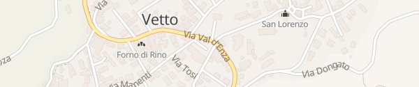 Karte Piazza Marconi Vetto