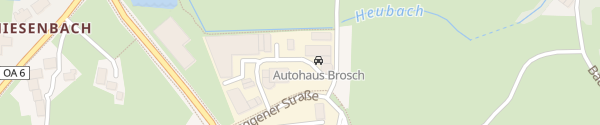 Karte Autohaus Brosch Durach