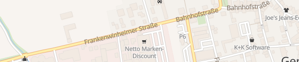 Karte Netto Gerolzhofen