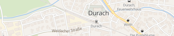 Karte Bahnhof Durach