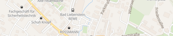Karte REWE Bad Liebenstein