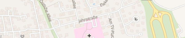 Karte GEOMED Klinikparkplatz Gerolzhofen