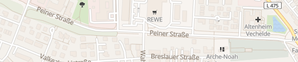 Karte REWE Vechelde