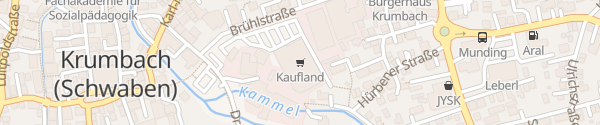 Karte Kaufland Krumbach (Schwaben)
