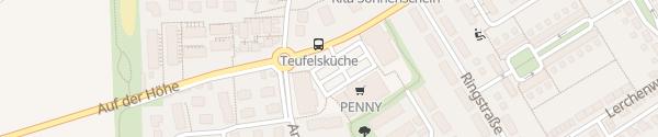 Karte Penny Teufelsküche Lüneburg