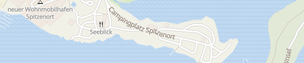 Karte Naturcampingplatz Spitzenort Plön