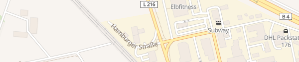 Karte Aral Hamburger Straße Lüneburg