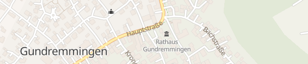 Karte Rathaus Gundremmingen