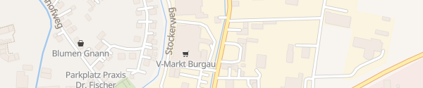 Karte V-Markt Burgau