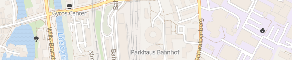 Karte Parkhaus am Bahnhof Lüneburg