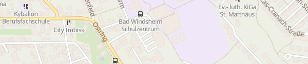 Karte Stadthalle Bad Windsheim
