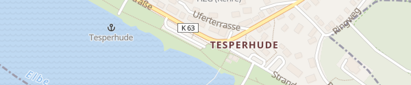 Karte Tesperhude Strand Geesthacht