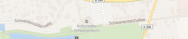 Karte Schwanenteich Mühlhausen