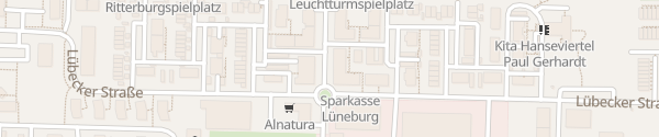Karte Tartuer Straße Lüneburg