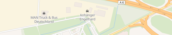 Karte Steinauer Weg / Autohof Aurach