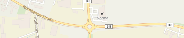 Karte Norma Markt Bibart
