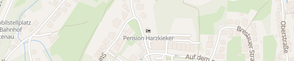 Karte Pension Harzkieker Altenau
