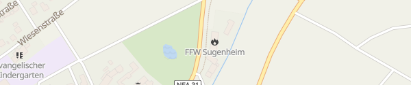 Karte Hürfelder Straße Sugenheim