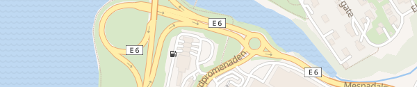 Karte Circle K Strandtorget Lillehammer