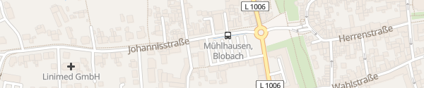 Karte Parkplatz Blobach Mühlhausen
