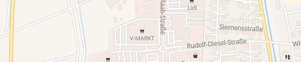 Karte V-Markt Thannhausen