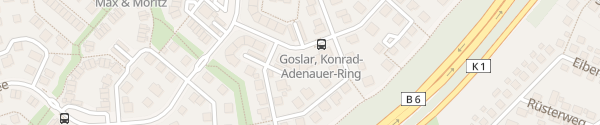 Karte Konrad-Adenauer-Ring 19 Goslar