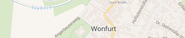 Karte Rathaus Wonfurt