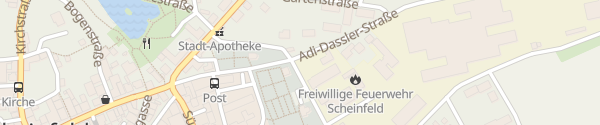 Karte Adi-Dassler-Straße Scheinfeld