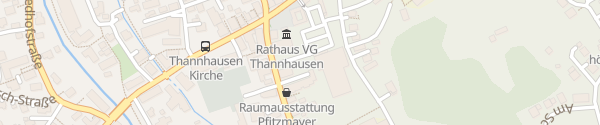 Karte Parkplatz Rathaus Thannhausen
