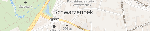 Karte Rathaus Schwarzenbek