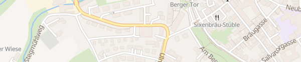 Karte Parkhaus Berger Tor Nördlingen