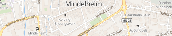 Karte Hotel Alte Post Mindelheim