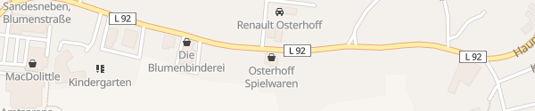 Karte Renault Autohaus Osterhoff Sandesneben