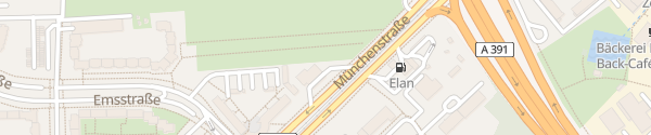 Karte Shell Tankstelle Münchenstraße Braunschweig