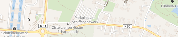 Karte Schiffshebewerk Scharnebeck