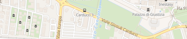 Karte Viale Giosué Carducci Lucca