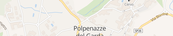 Karte Via della Fontana Polpenazze del Garda