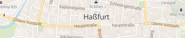 Karte Marktplatz Haßfurt
