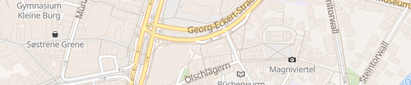 Karte Magniviertel Braunschweig