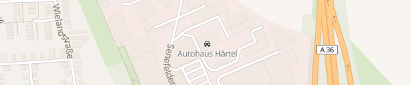 Karte Autohaus Härtel Braunschweig