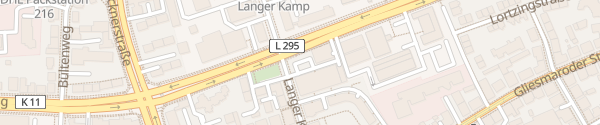 Karte EDEKA Frischemarkt Langer Kamp Braunschweig
