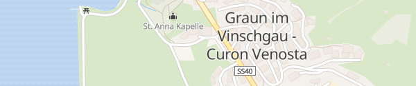 Karte Grafl Straße Graun im Vinschgau