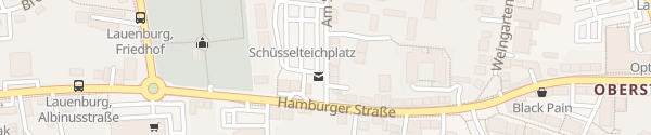Karte Schüsselteichplatz Lauenburg/Elbe