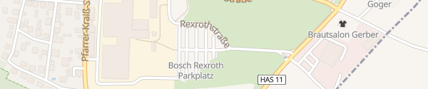 Karte Bosch Rexroth Haßfurt