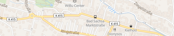 Karte Marktstraße Bad Sachsa