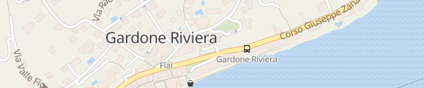 Karte Corso Zanardelli Gardone Riviera