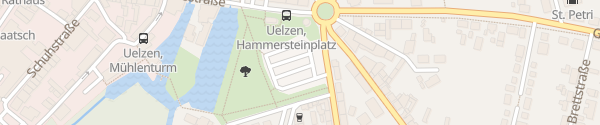 Karte Schnellladesäule Hammersteinplatz Uelzen