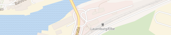 Karte Bahnhof Lauenburg/Elbe