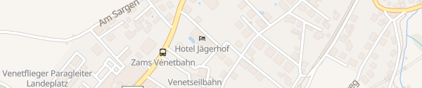 Karte Jägerhof Zams