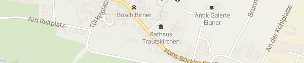 Karte Rathausplatz Trautskirchen